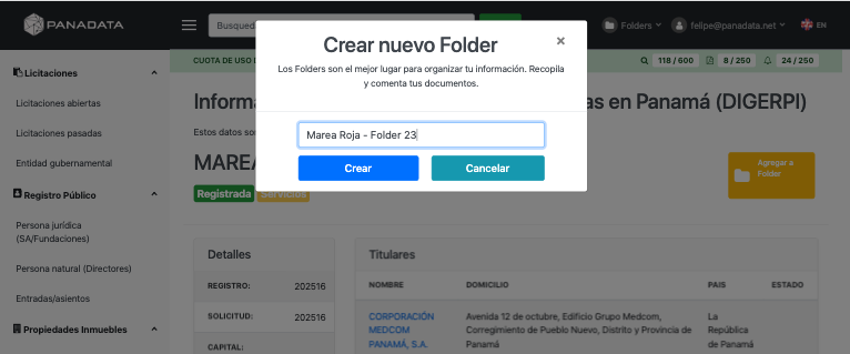Imagen 3 (creación de folders).
